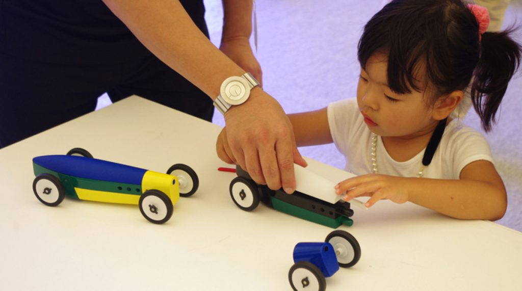 head of the Department of Industrial Design and a department graduate won a unique award for an original toy