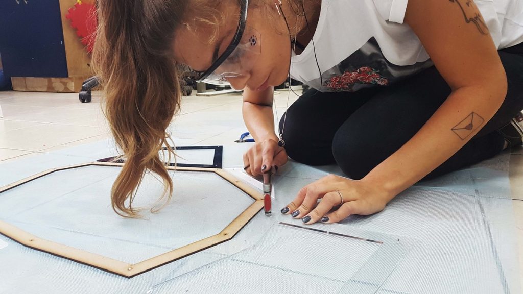קורס עיצוב תצוגה תשע"ח: חלון הראווה של ונסה שלמה