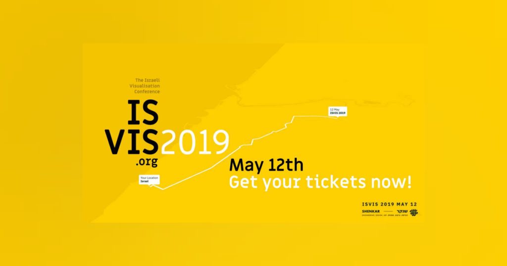ISVIS: כנס הוויזואליזציה הישראלי מגיע לשנקר - רכשו כרטיסים עכשיו!
