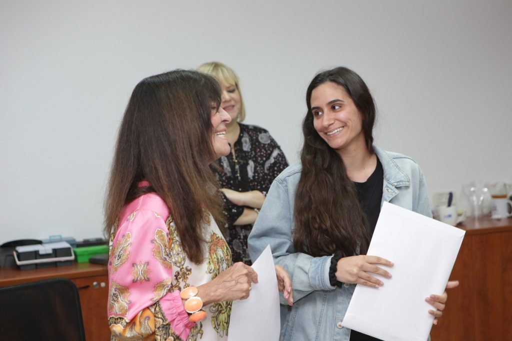 טקס הענקת Awards ותעודות הצטיינות של המחלקה להנדסת פלסטיקה ופולימרים