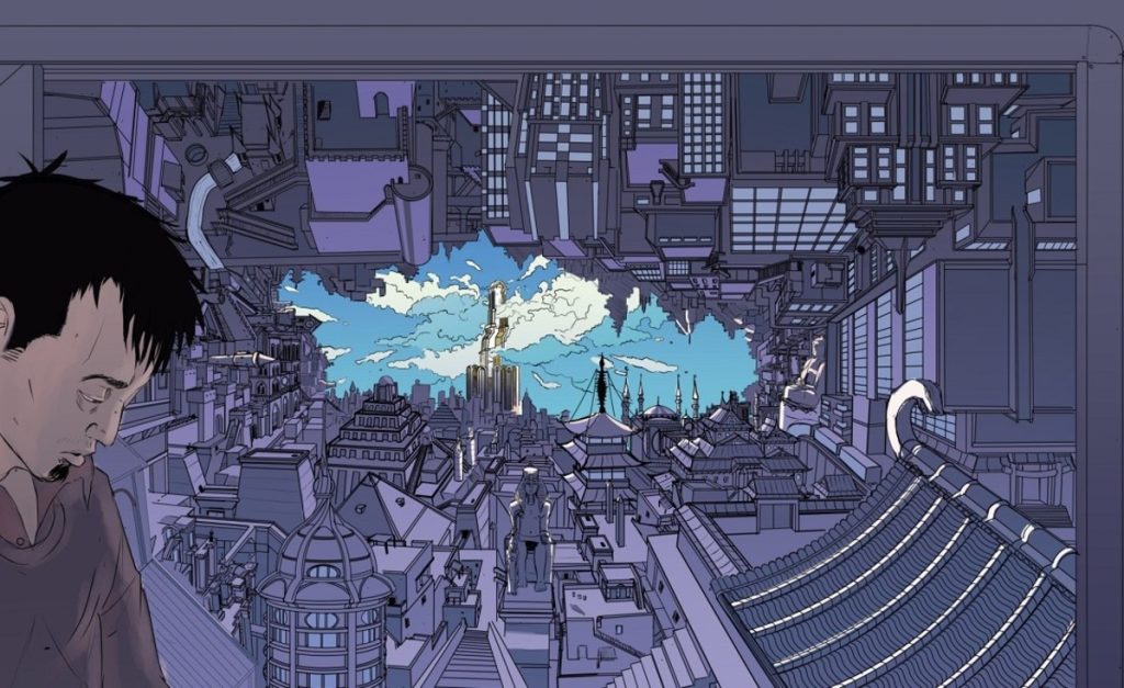 Piece of Mind, a graphic novel illustrated by Guy Lenman, wins prestigious international award in Japan