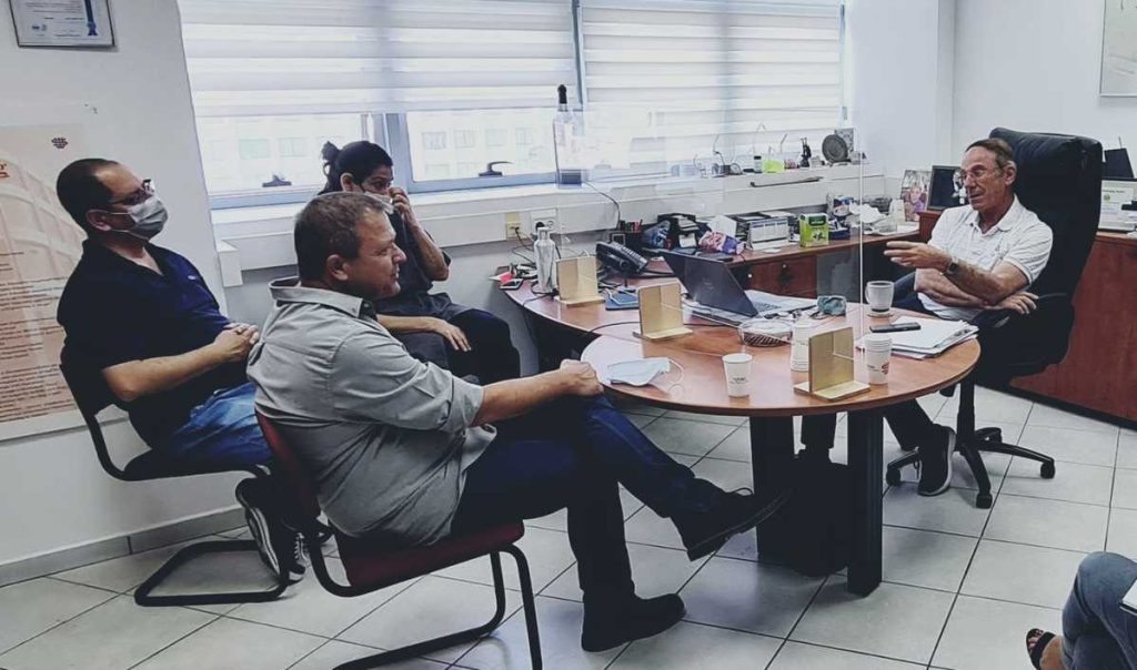 Ramat Gan Municipality CEO Motti Cohen Makes Maiden Visit to Shenkar