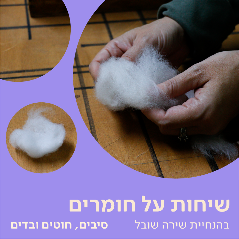 מיסיונרית של טקסטיל –                                             שיחה על סיבים, חוטים ובדים עם אירית בדוסה