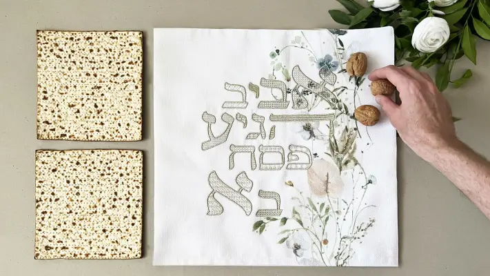 מעריב: דורון זאבי, בוגר מצטיין במחלקה לעיצוב טקסטיל בשנקר, בקולקציית מוצרים לחג הפסח