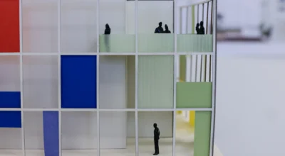 דגם מתוך פרויקט הגמר של הבוגרים קרן סובלב ודולב כהן