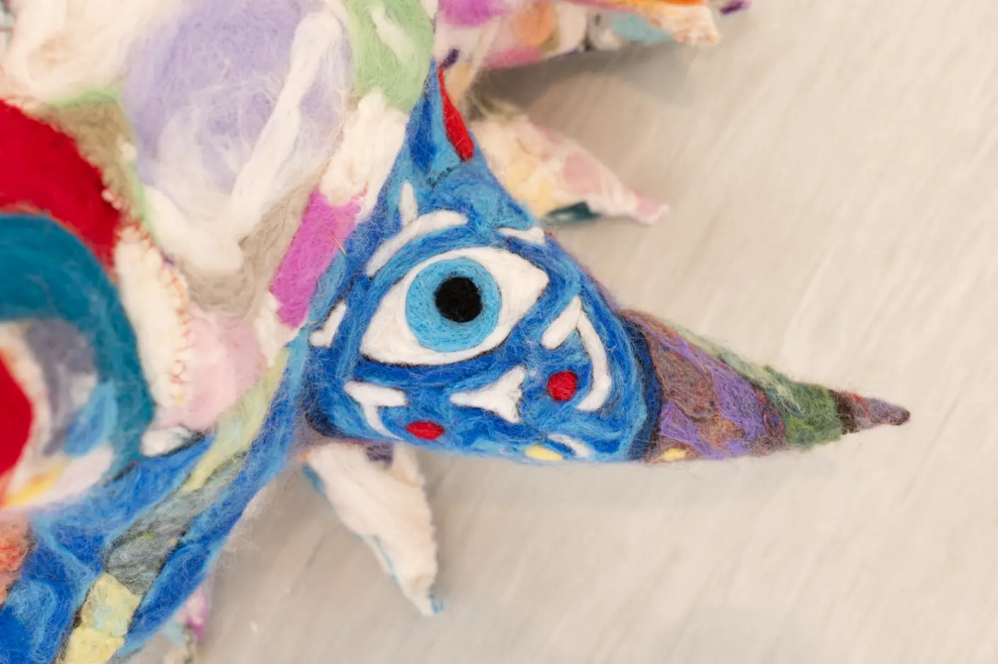 פרט של עבודה מתוך פרוייקט הגמר של נייקול נייזוב