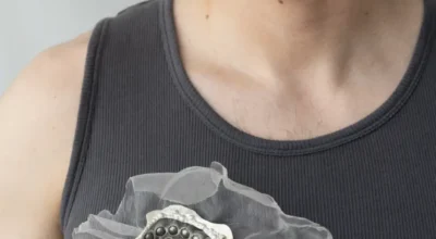 דוגמן עונד תכשיט מתוך פרוייקט הגמר של שלי רפאל