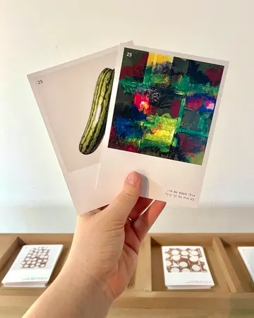 גלויות מתוך פרויקט הגמר של הבוגרת ים כהן