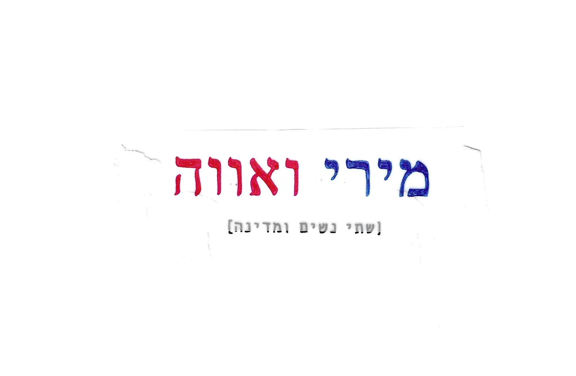 פרוייקט הגמר של שני גל בוגנים